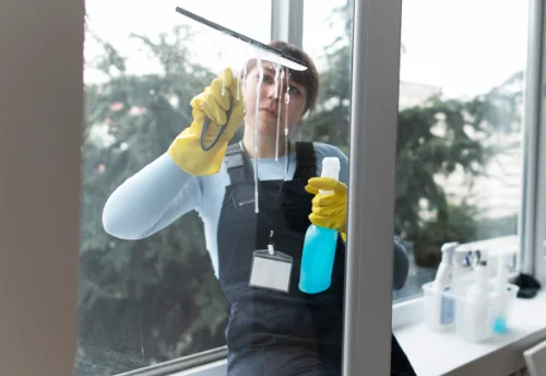 Nettoyage de vitres intérieures et extérieures à Ducey-Les Chéris